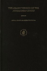 Produktbild: The Arabic Version of the Nicomachean Ethics