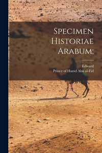 Produktbild: Specimen historiae Arabum;