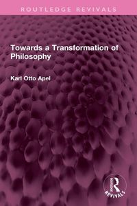 Produktbild: Towards a Transformation of Philosophy