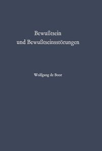 Produktbild: Bewu&szlig;tsein und Bewu&szlig;tseinsst&ouml;rungen