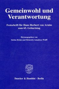 Produktbild: Gemeinwohl und Verantwortung.