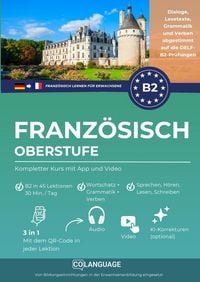 Produktbild: Franz&ouml;sisch lernen B2 Oberstufe. Kompletter Kurs mit App und Video
