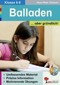 Produktbild: Balladen - aber gr&uuml;ndlich