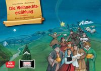 Produktbild: Die Weihnachtserzählung. Kamishibai Bildkartenset.
