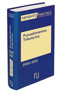 Produktbild: Memento procedimientos tributarios 2020-2021