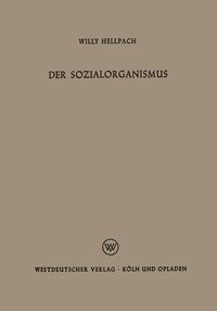 Produktbild: Der Sozialorganismus