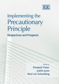 Produktbild: Implementing the Precautionary Principle