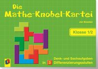 Produktbild: Die Mathe-Knobel-Kartei &ndash; Klasse 1/2