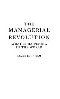 Produktbild: The Managerial Revolution