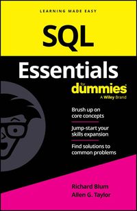 Produktbild: SQL Essentials For Dummies