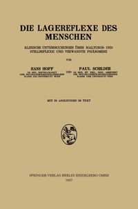 Produktbild: Die Lagereflexe des Menschen