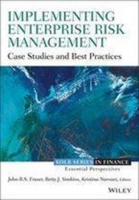Produktbild: Implementing Enterprise Risk Management