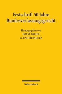 Produktbild: Festschrift 50 Jahre Bundesverfassungsgericht
