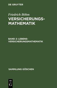 Produktbild: Lebensversicherungsmathematik