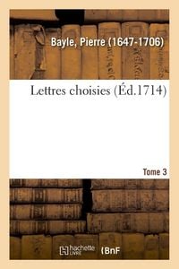 Produktbild: Lettres choisies. Tome 3