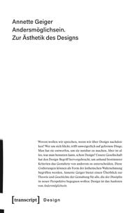 Produktbild: Andersm&ouml;glichsein. Zur &Auml;sthetik des Designs