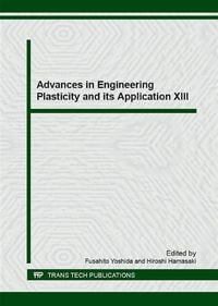 Produktbild: Advances in Engineering Plasticity and its Application XIII
