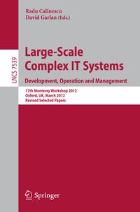 Produktbild: Large-Scale Complex IT Systems. Development, Operation and Management