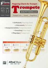 Produktbild: Alfred's Fingering Charts Instrumental Series / Grifftabelle Trompete | Fingering Charts for Trumpet