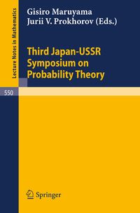 Produktbild: Proceedings of the Third Japan-USSR Symposium on Probability Theory