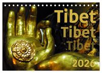 Produktbild: Tibet - Tibet - Tibet 2026 (Tischkalender 2026 DIN A5 quer), CALVENDO Monatskalender