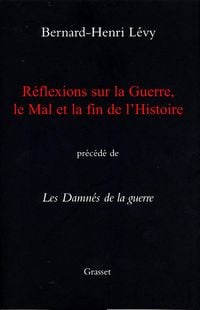 Produktbild: R&eacute;flexions sur la guerre, le mal et la fin de l'histoire