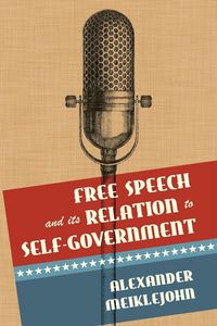 Produktbild: Free Speech and Its Relation to Self-Government