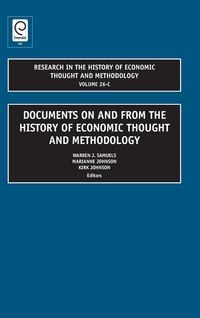 Produktbild: Documents on and from the History of Economic Thought and Methodology