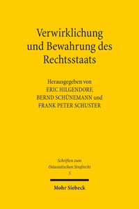 Produktbild: Verwirklichung und Bewahrung des Rechtsstaats