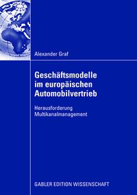 Produktbild: Gesch&auml;ftsmodelle im europ&auml;ischen Automobilvertrieb
