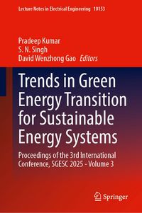 Produktbild: Trends in Green Energy Transition for Sustainable Energy Systems