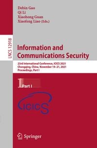 Produktbild: Information and Communications Security
