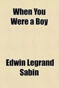 Produktbild: When You Were a Boy