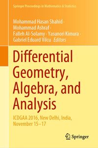 Produktbild: Differential Geometry, Algebra, and Analysis