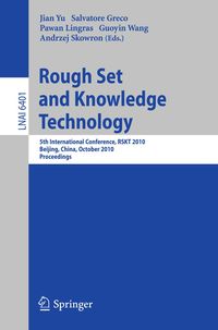 Produktbild: Rough Set and Knowledge Technology