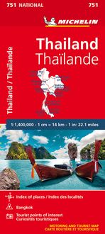 Bild vom Artikel Thailand - Michelin National Map 751 vom Autor Carte nationale 751