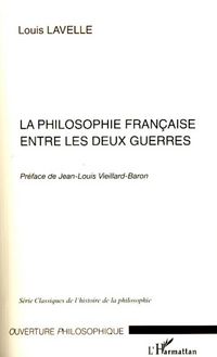 Produktbild: La philosophie fran&ccedil;aise entre les deux guerres