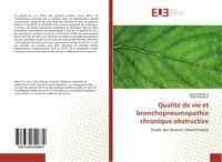Produktbild: Qualit&eacute; de vie et bronchopneumopathie chronique obstructive