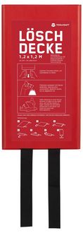 Produktbild: TOOLCRAFT TO-10307442 L&ouml;schdecke mit Montagebox 120cm x 120cm