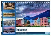 Produktbild: Innsbruck - Capital of the Alps (Tischkalender 2027 DIN A5 quer), CALVENDO Monatskalender