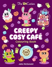 Produktbild: The UnCuties Creepy Cosy Cafe Colouring Book