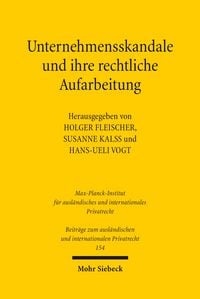 Produktbild: Unternehmensskandale und ihre rechtliche Aufarbeitung