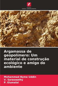 Produktbild: Argamassa de geopol&iacute;mero: Um material de constru&ccedil;&atilde;o ecol&oacute;gico e amigo do ambiente