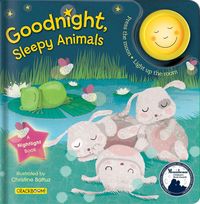 Produktbild: Goodnight, Sleepy Animals: A Bedtime Board Book with Nightlight for Toddlers 1-3