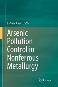 Produktbild: Arsenic Pollution Control in Nonferrous Metallurgy