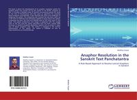 Produktbild: Anaphor Resolution in the Sanskrit Text Panchatantra