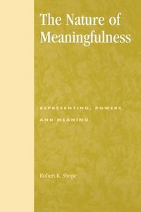 Produktbild: Shope, R: The Nature of Meaningfulness