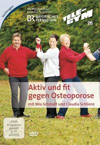Bild vom Artikel Tele-Gym 26. Aktiv und fit gegen Osteoporose. DVD vom Autor Schlienz Claudia Schmidt Mia