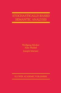 Produktbild: Stochastically-Based Semantic Analysis