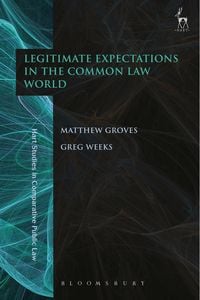 Produktbild: Legitimate Expectations in the Common Law World